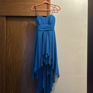 Blue prom/cocktail dress, Size 6